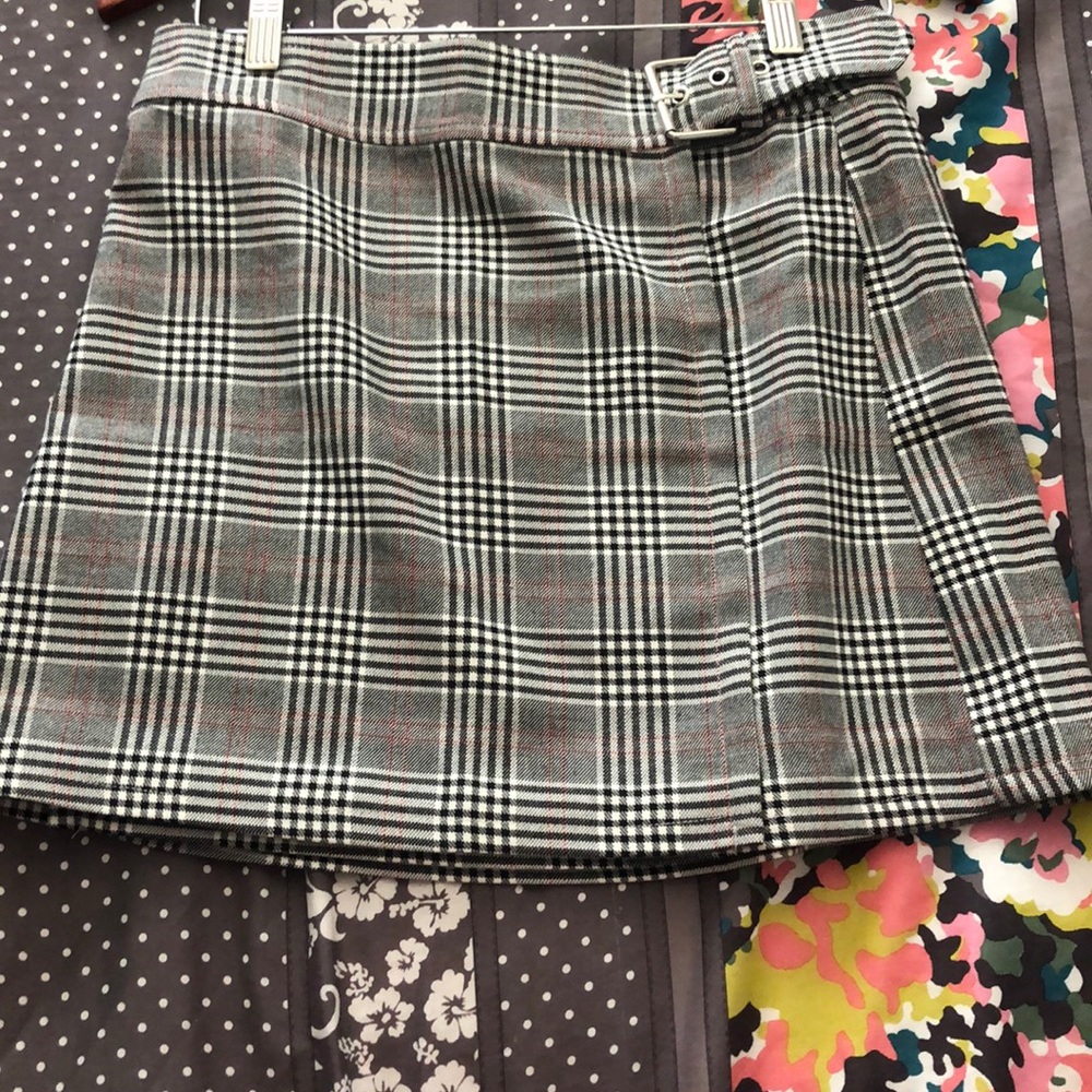 Plaid Skirt